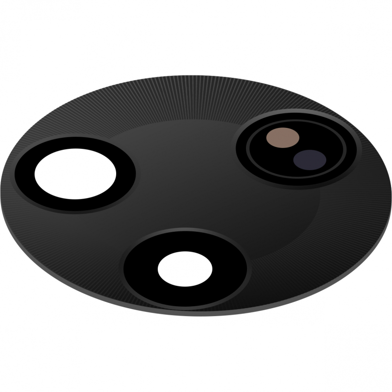 Xiaomi Poco F7 Pro Rear Camera Glass, Black