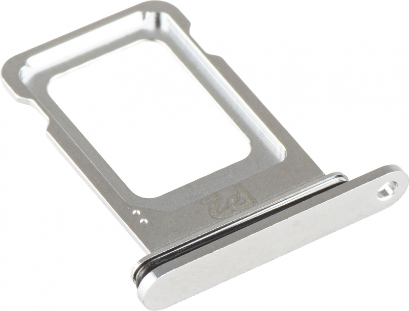 Apple iPhone 16 Pro Max / 16 Pro SIM Holder, Silver Apple iPhone 16 Pro Max / 16 Pro SIM Holder, Silver