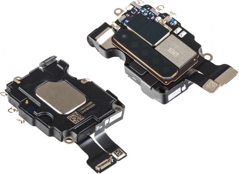 Apple iPhone 16 Pro Max luidspreker, met band
