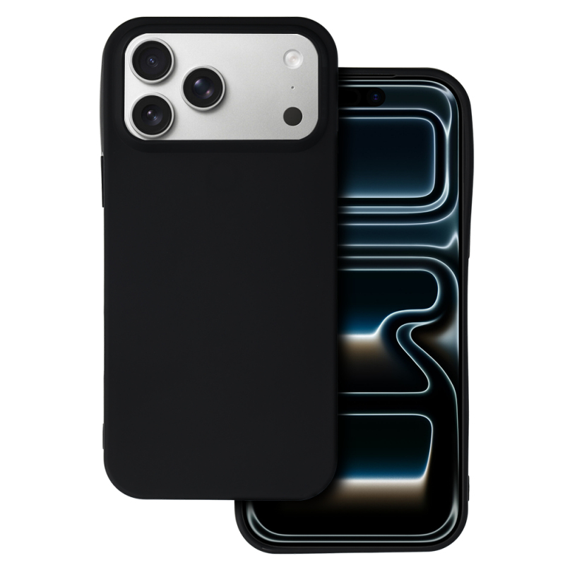 Husa pentru Apple iPhone 17 Pro Max, OEM, Matt, Neagra 