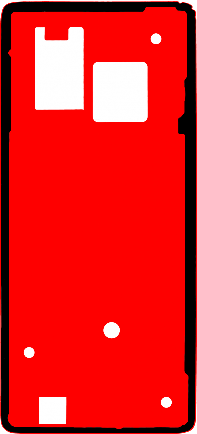 Adeziv Capac Baterie Motorola Moto G85, Service Pack 5948C24892 