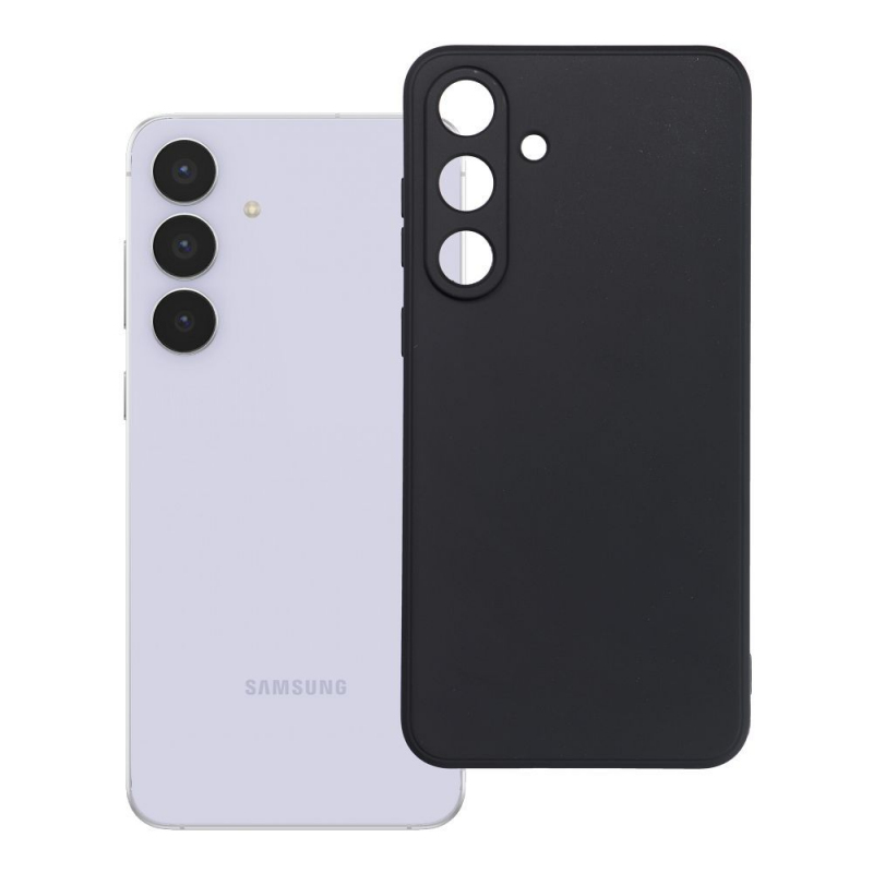 Husa pentru Samsung Galaxy S25 FE, OEM, Matt, Neagra Husa pentru Samsung Galaxy S25 FE, OEM, Matt, Neagra