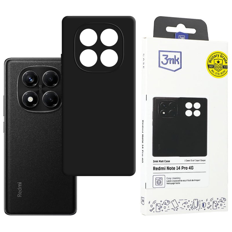 husa-pentru-xiaomi-redmi-note-14-pro-4g-2C-3mk-2C-neagra-mata