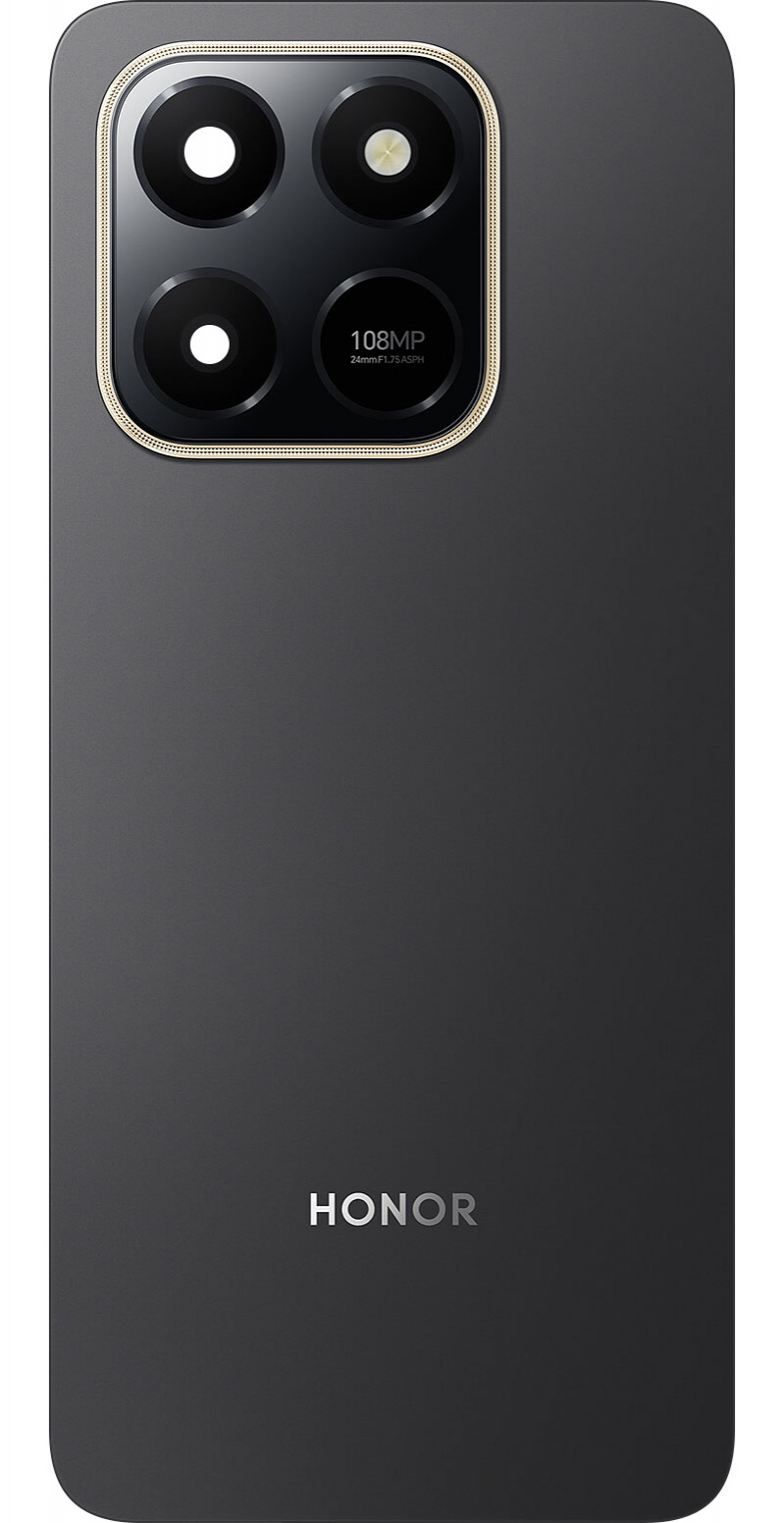 Honor Battery Cover X7d 4G / 400 Smart 4G, Black (Velvet Black), Service Pack 9707ACDX Honor Battery Cover X7d 4G / 400 Smart 4G, Black (Velvet Black), Service Pack 9707ACDX