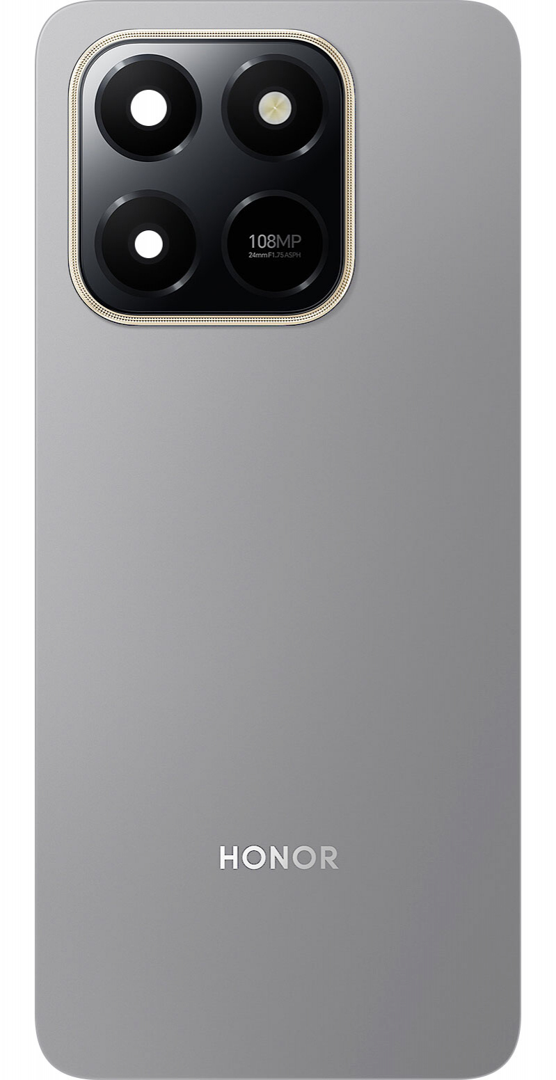Honor X7d 4G Battery Cover, Silver (Meteor Silver), Service Pack 9707ACEC 