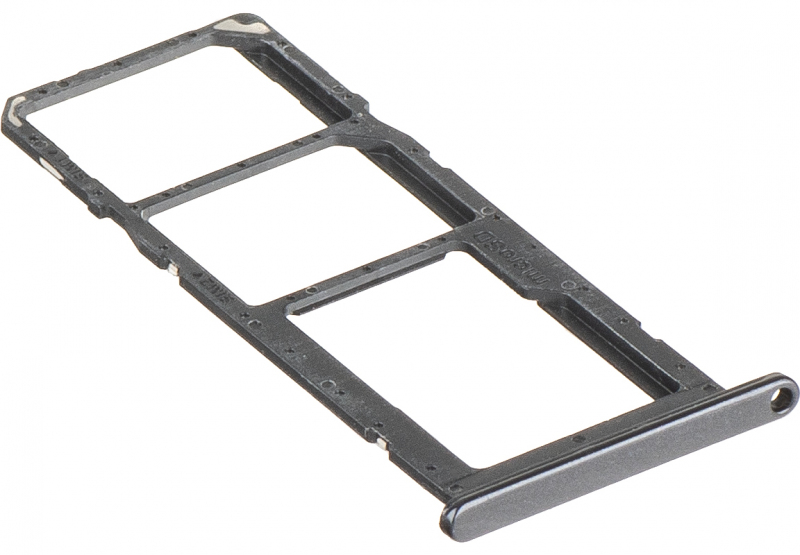 SIM Card Holder Samsung Galaxy A04e A042, Dual SIM, Black