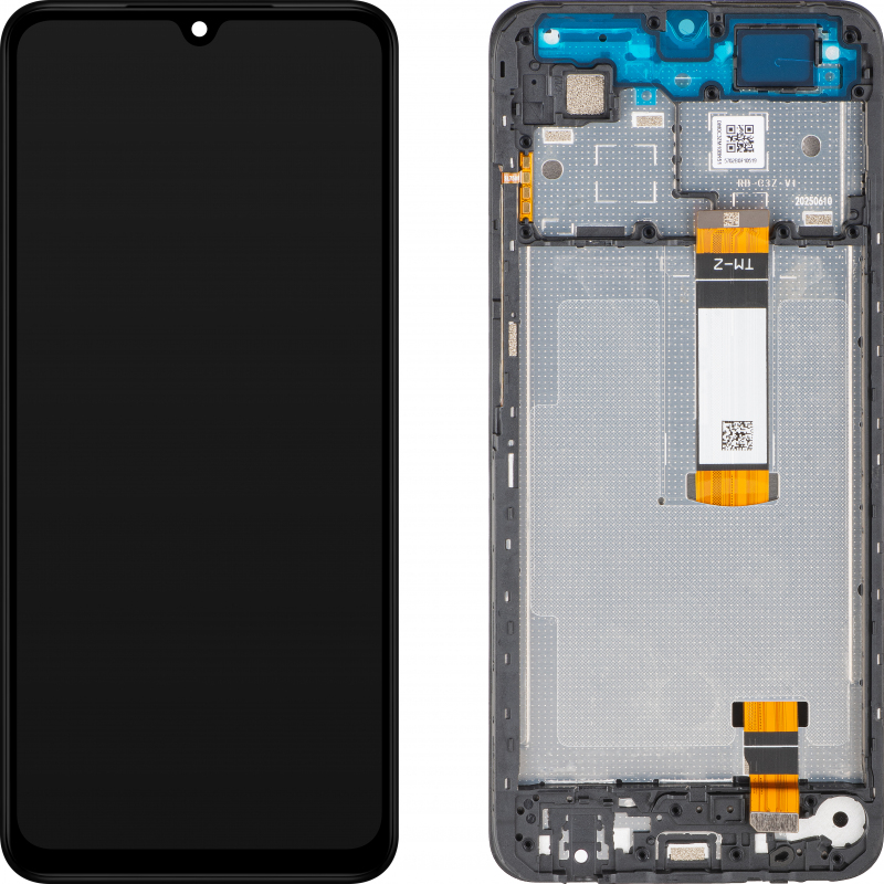 Display med Touchscreen Xiaomi Poco C71 / Redmi A5 4G, med Ramme, Long Flex Version, Sort, Service Pack 56000100C3Z00 Display med Touchscreen Xiaomi Poco C71 / Redmi A5 4G, med Ramme, Long Flex Version, Sort, Service Pack 56000100C3Z00