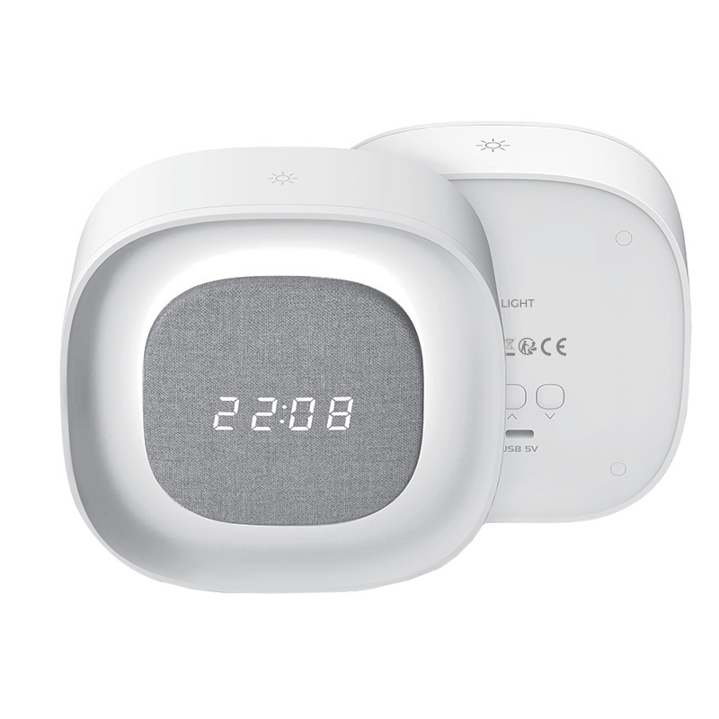 Forever Pure FNL-03 Bjorn Alarm Clock, White