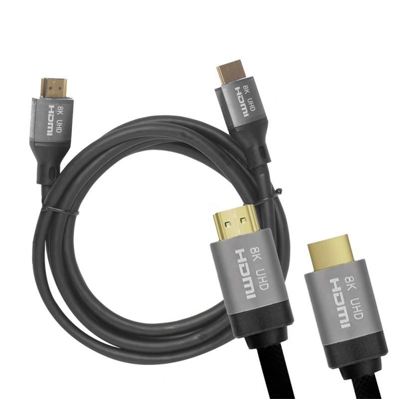LTC Gold Series v2.1 Video Cable, HDMI - HDMI, 8K, 2m, Black