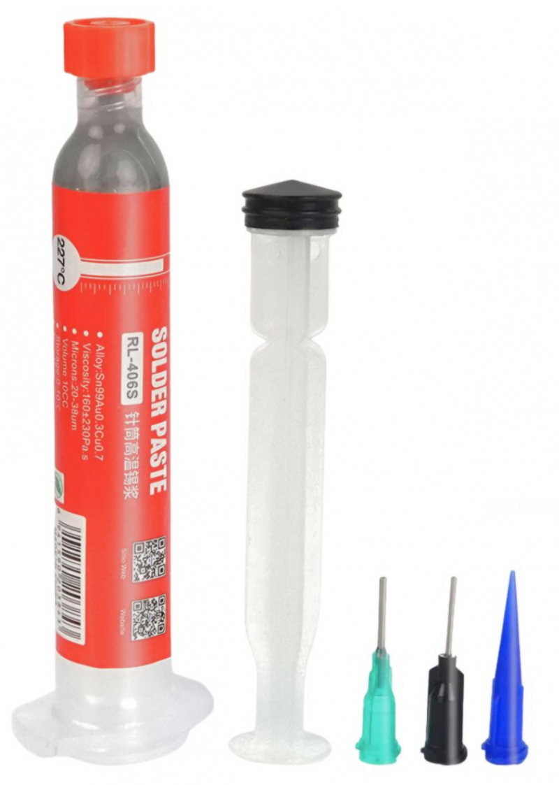 Relife RL-406S Solder Paste, Syringe Type