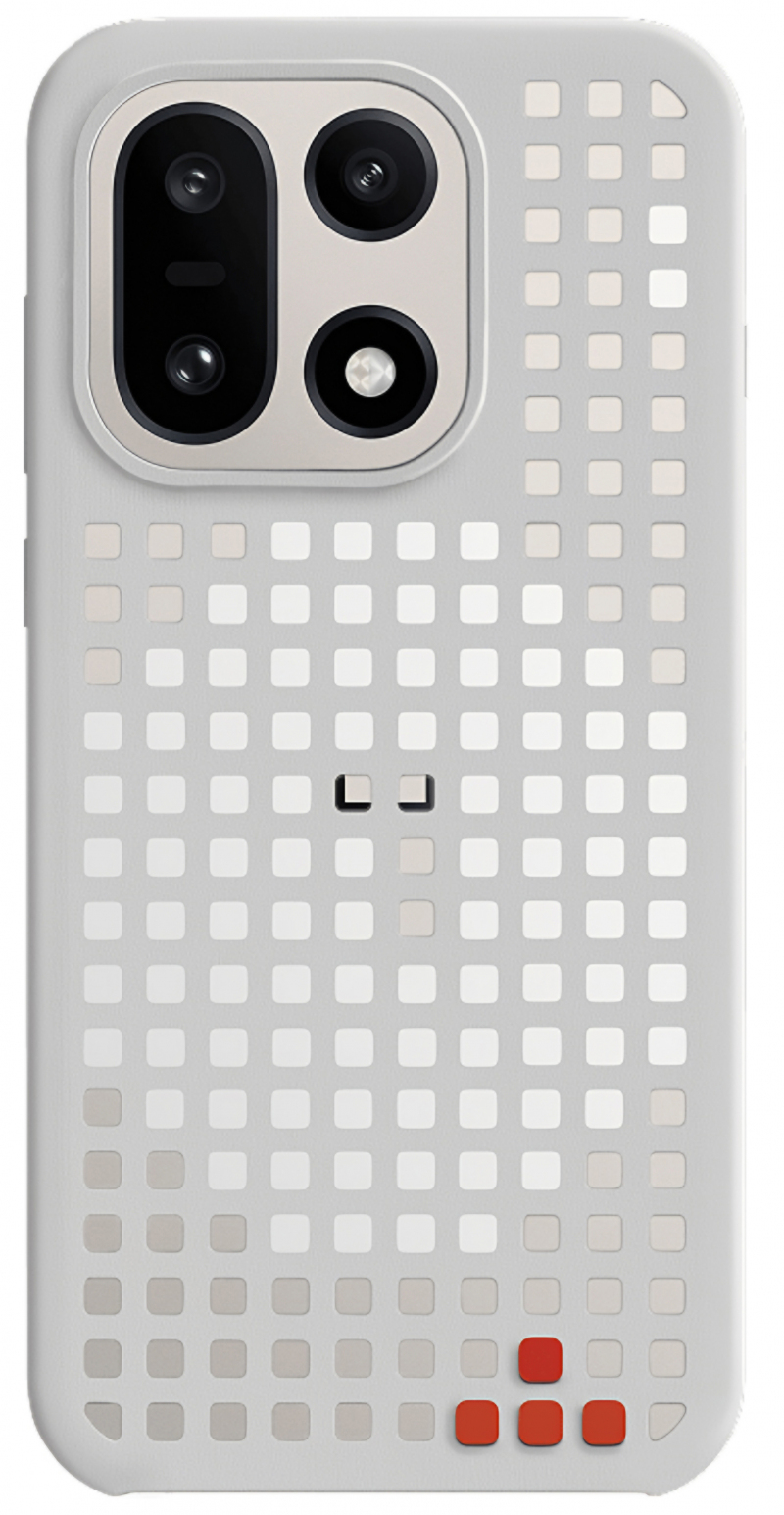 MagSafe Case for OnePlus 15, Hole-Pattern, Gray 5431102022