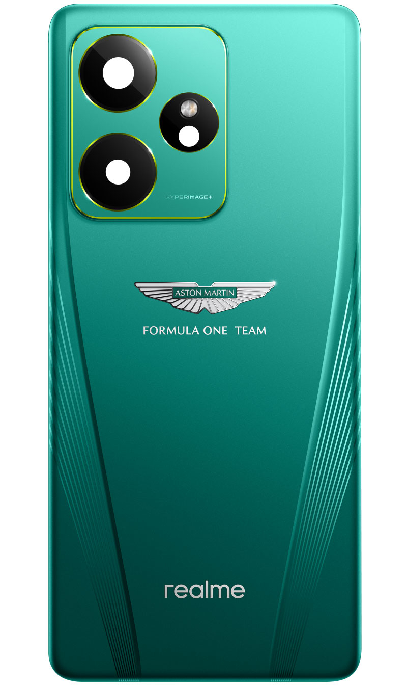 Capac Baterie Realme GT 7, Verde (Aston Martin Green), Service Pack 621033000619 
