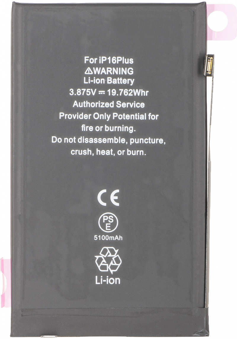 Acumulator Apple iPhone 16 Plus, High Capacity Acumulator Apple iPhone 16 Plus, High Capacity