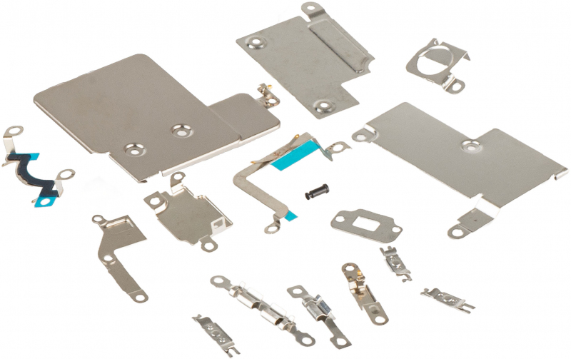 Metal Mounting Supports on the Board Base Apple iPhone 13 Metal Mounting Supports on the Board Base Apple iPhone 13