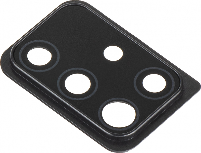 Geam Camera Spate Samsung Galaxy A51 A515, cu Rama, Negru Geam Camera Spate Samsung Galaxy A51 A515, cu Rama, Negru
