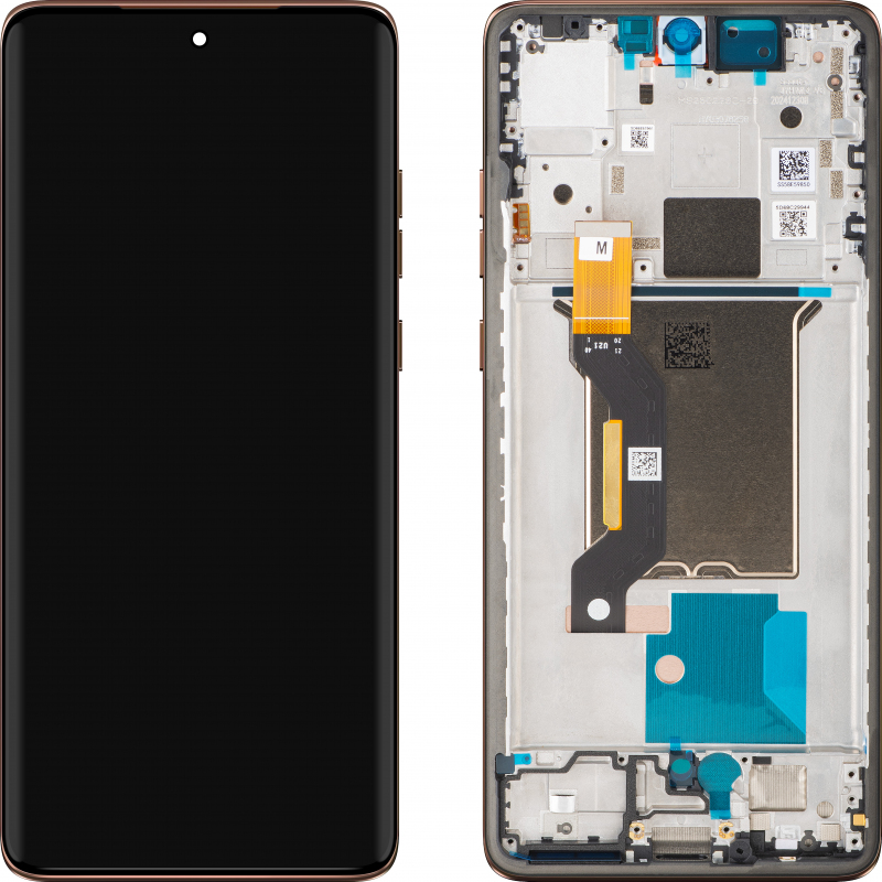 Display cu Touchscreen Motorola Edge 60 Fusion, cu Rama, Maro (Mocha Mousse), Service Pack 5D68C30578 