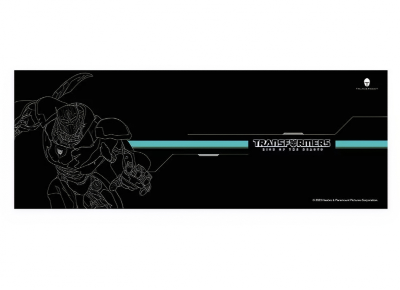 MousePad Gaming Thunderobot P1-950 TF, 950mm x 350mm x 3 mm, Black 