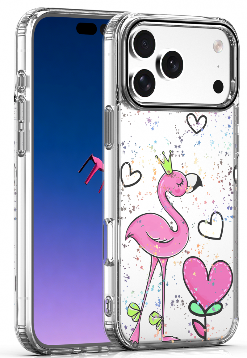 Case for Apple iPhone 17 Pro Max, OEM, Ultra Trendy Love 2, Multicolor 