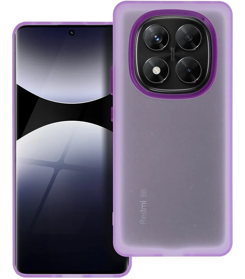 Husa pentru Xiaomi Redmi Note 14 Pro 5G, OEM, Sappy, Mov 