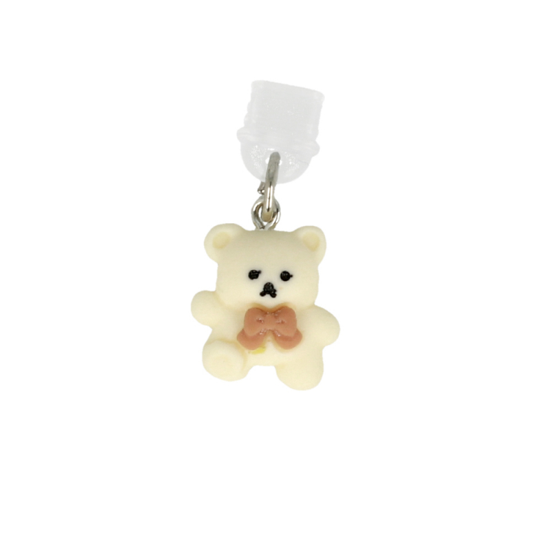 Phone Port Dust Plug with OEM DSP-02 Keychain, Lightning, Multicolor