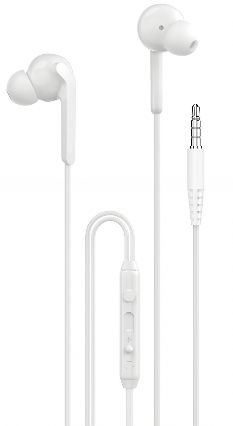 Handsfree 3.5mm Dudao X3+, Alb 