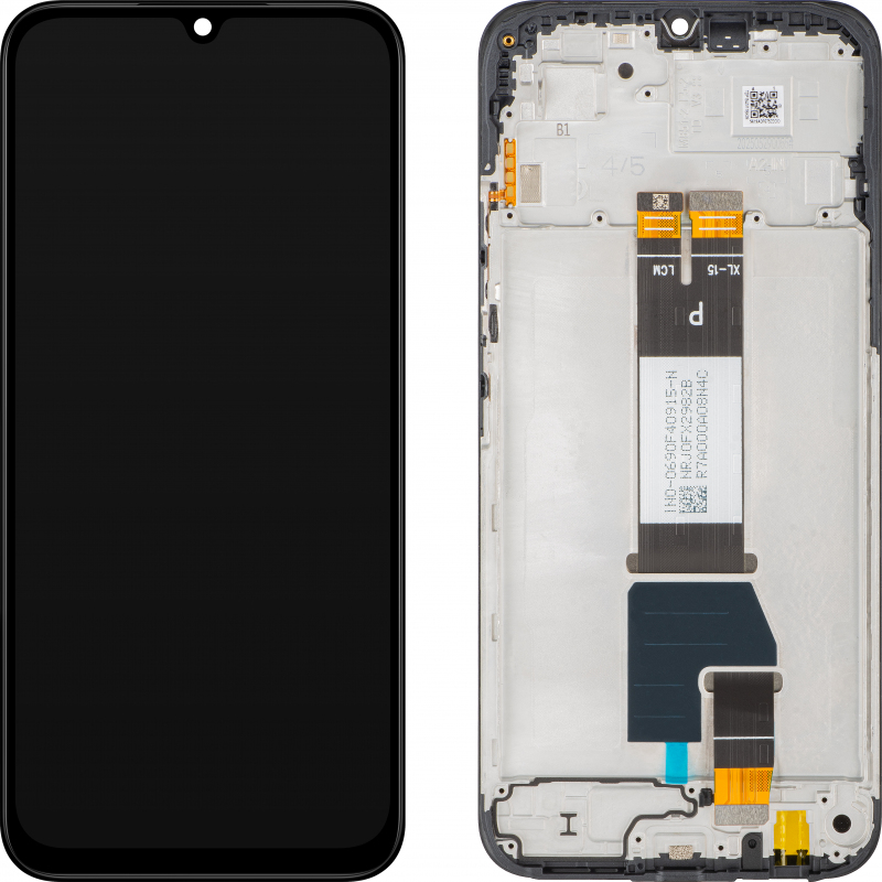 Display cu Touchscreen Xiaomi Redmi 15C 5G, cu Rama, Negru, Service Pack 56000200P1500 Display cu Touchscreen Xiaomi Redmi 15C 5G, cu Rama, Negru, Service Pack 56000200P1500