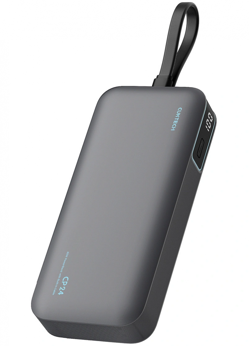 baterie-externa-cuktech-lpb200n-2C-20000mah-2C-40w-2C-qc--2B-pd-2C-1-x-usb-a---2-x-usb-c-2C-neagra-