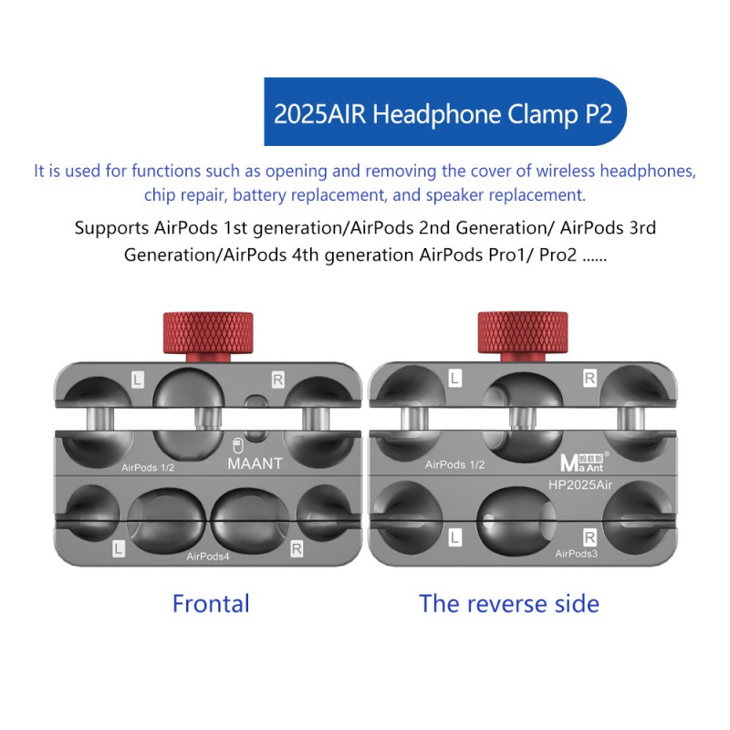 suport-lucru-demontare-casti-maant-hp2025air-pentru-apple-airpods-