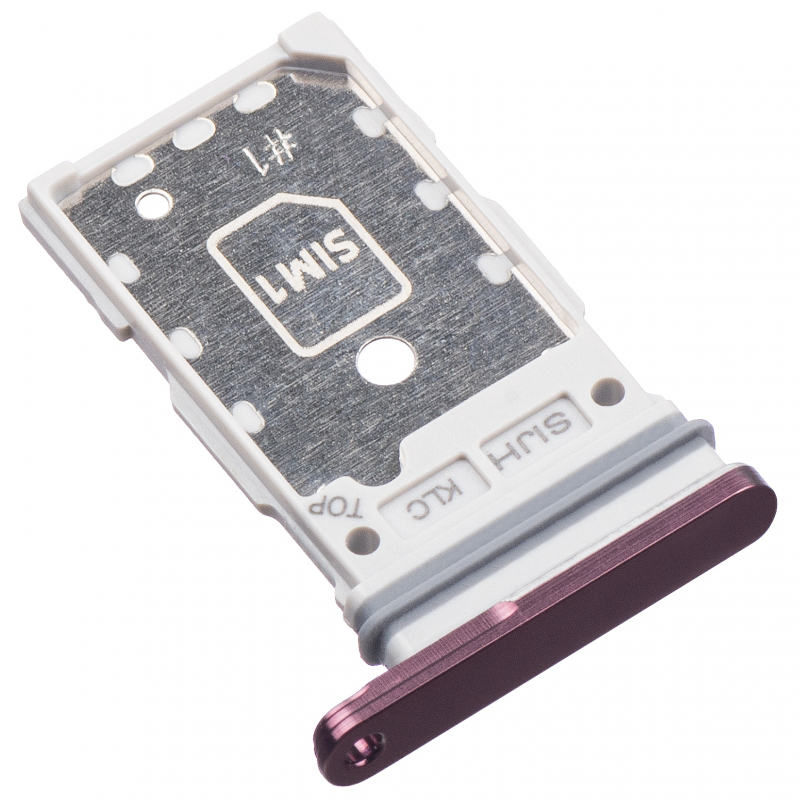 SIM Tray Samsung Galaxy S22 Ultra 5G S908, Single SIM, Purple (Burgundy) SIM Tray Samsung Galaxy S22 Ultra 5G S908, Single SIM, Purple (Burgundy)