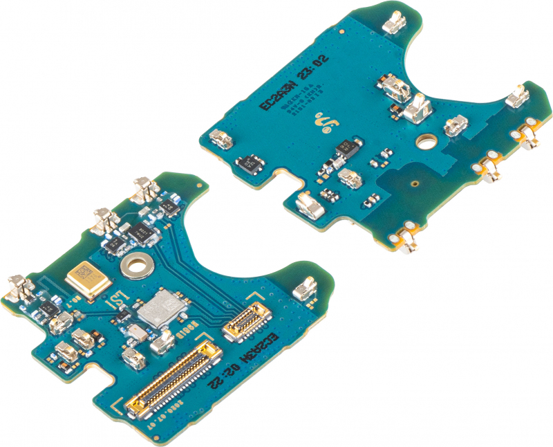 Microfon Samsung Galaxy Note 20 5G N981 / Note 20 N980, Cu placa, Service Pack GH96-13562A 