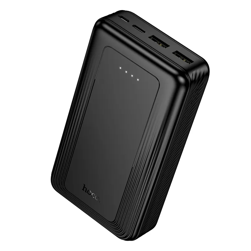 Baterie Externa HOCO J165A, 20000mAh, 10W, 2 x USB-A, Neagra 