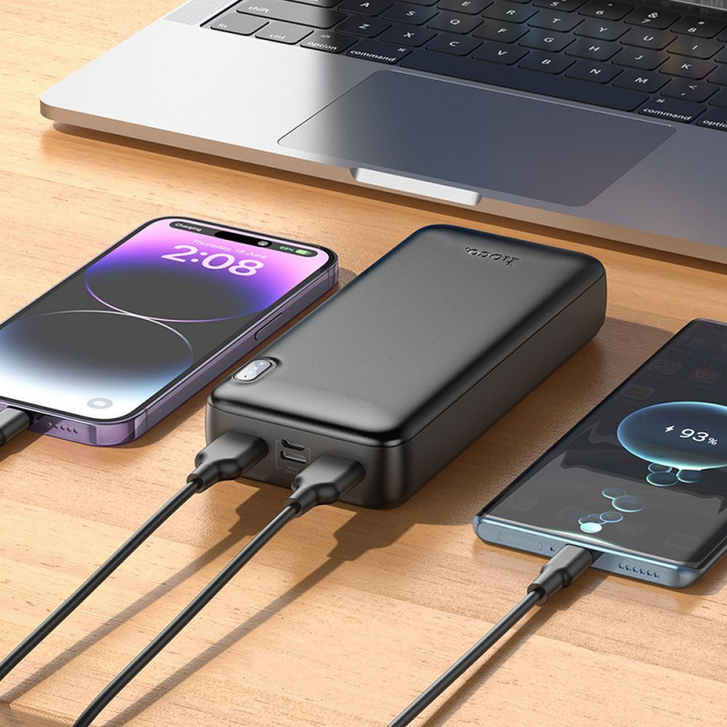 baterie-externa-hoco-j128a-2C-20000mah-2C-10w-2C-2-x-usb-a-2C-neagra-