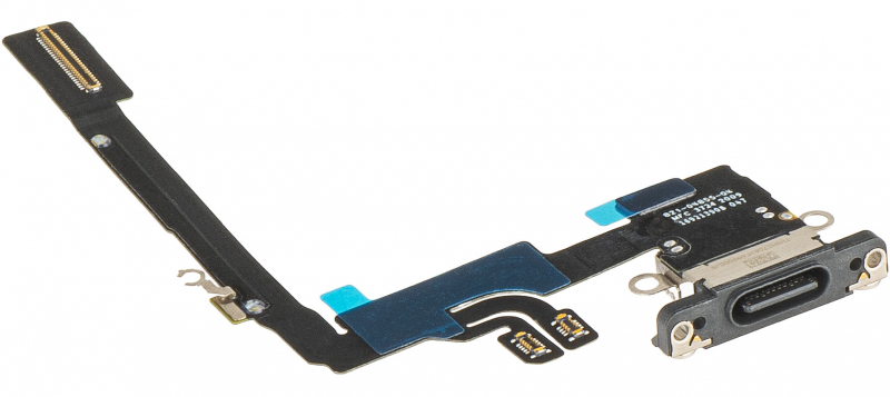 Charging Connector Flex Cable Apple iPhone 16 Pro, Black