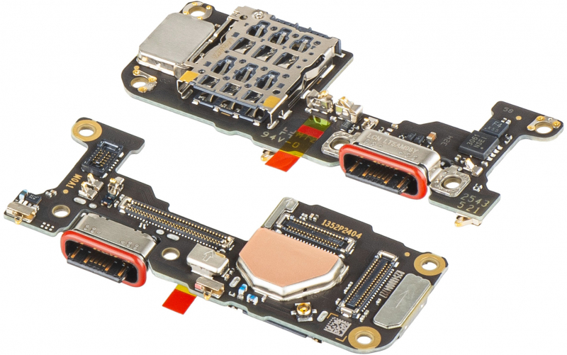 Charging Connector Board - Microphone - SIM Reader Module Xiaomi 15T Pro, Service Pack 5600010O12U00 