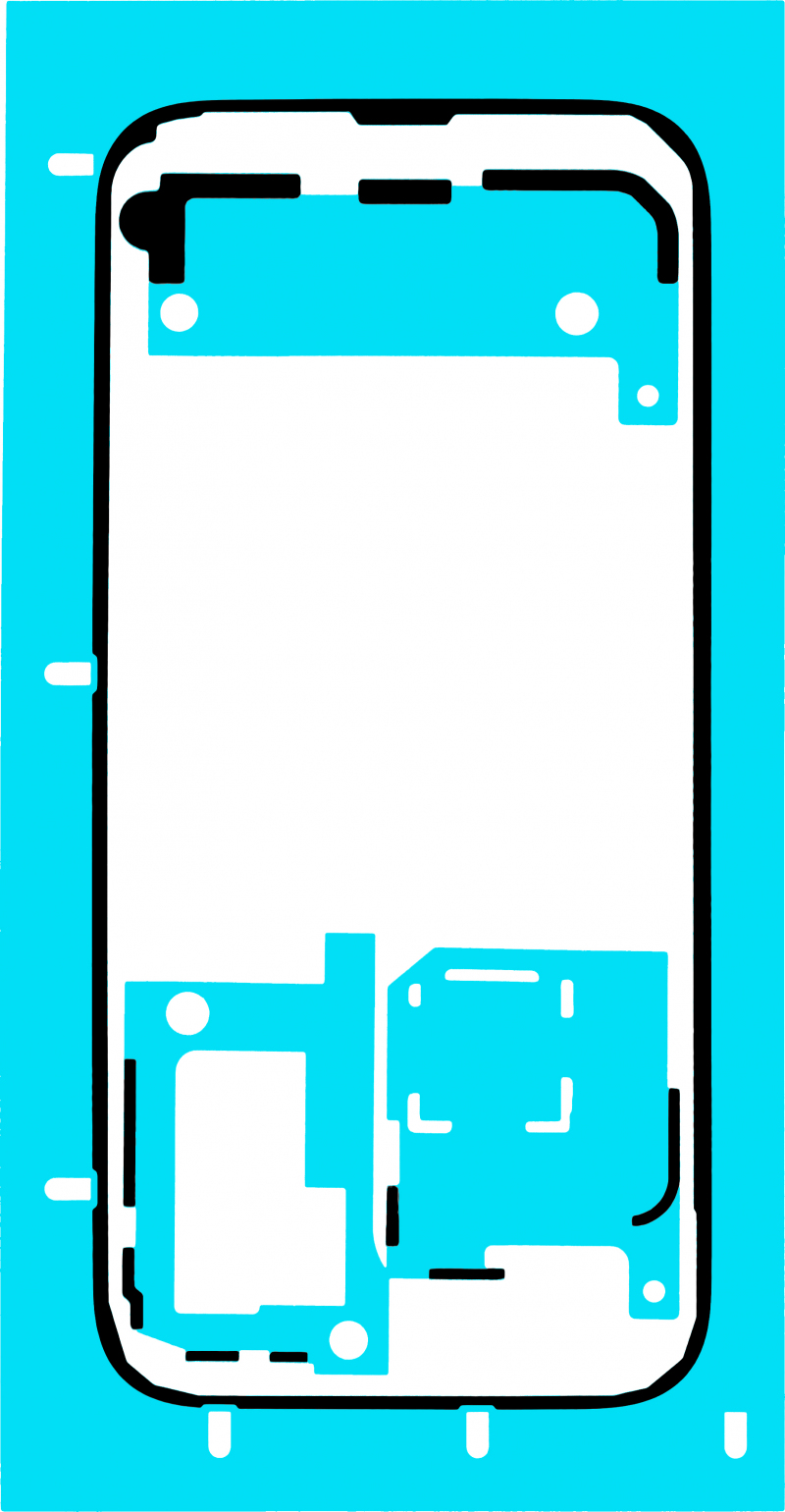 Honor 600 Battery Cover Adhesive, Service Pack 5163AHEP 
