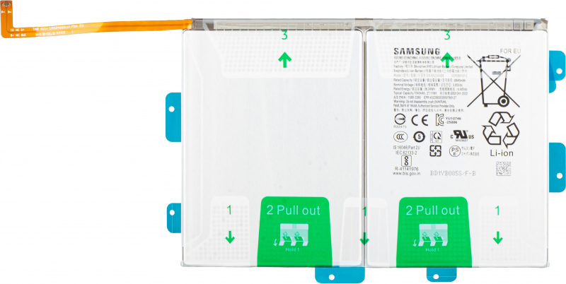 Acumulator Samsung Galaxy Tab A11+, EB-BX236ABE, Service Pack GH82-38815A 