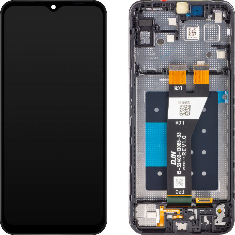 Samsung Galaxy A14 5G A146 Touchscreen Display with Frame, Europe Version, Black, Refurbished GH81-23315A