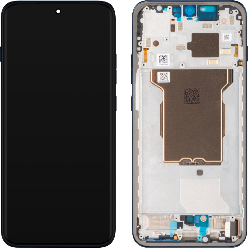 Display cu Touchscreen Motorola Edge 70 Pro, cu Rama, Bleumarin (Pantone Titan), Service Pack 5D68C32420 