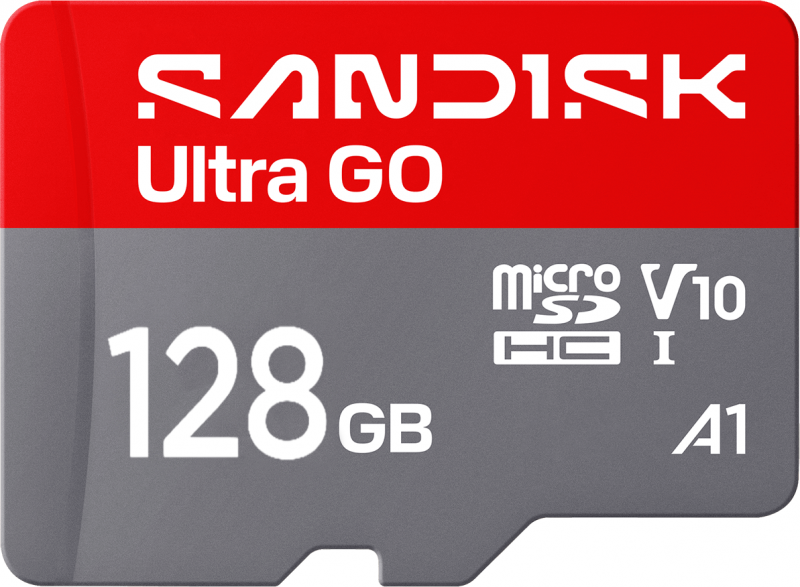 Card Memorie microSDXC SanDisk Ultra GO Android A1, 128Gb, Clasa 10 / UHS-1 U1 SDSQUGN-128G-GN6MN 