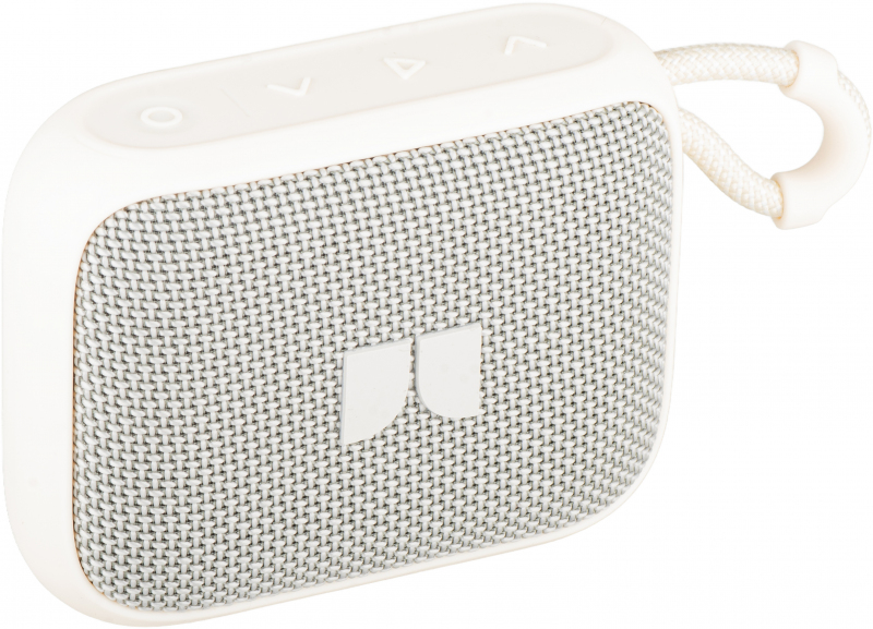 Boxa Portabila Bluetooth Monster S520, 5W, TWS, RGB, Waterproof, Crem Deschis