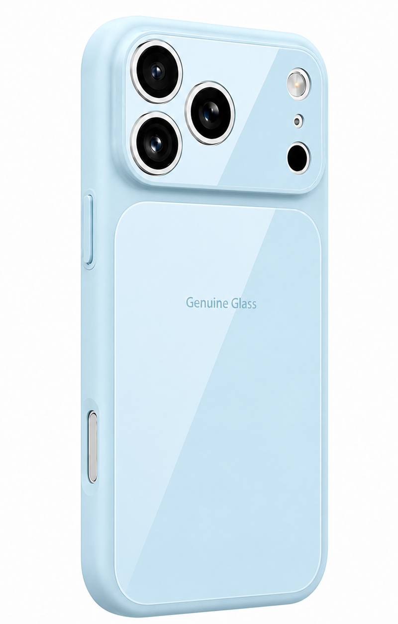 Husa MagSafe pentru Apple iPhone 16, OEM, Genuine Glass, Bleu Husa MagSafe pentru Apple iPhone 16, OEM, Genuine Glass, Bleu