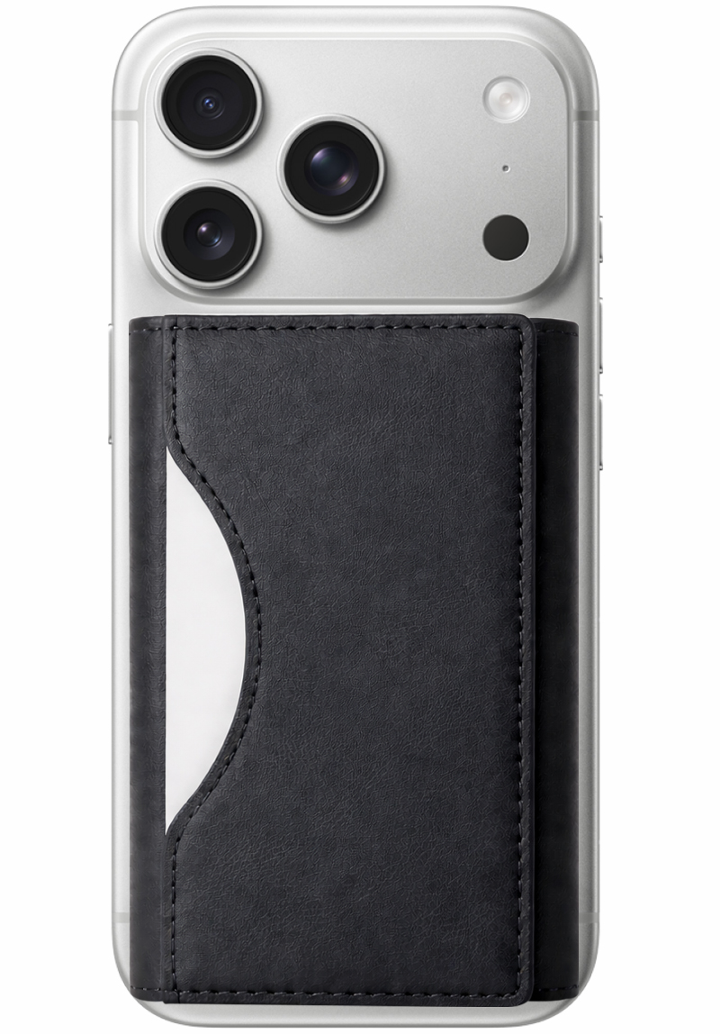 Portofel MagSafe, OEM, Triple Wallet, Negru 