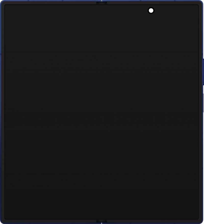 Wyświetlacz z ekranem dotykowym Samsung Galaxy Z Fold7 F966, z ramką, podzespołem wewnętrznym, niebieski (Blue Shadow), Service Pack GH82-37548B 