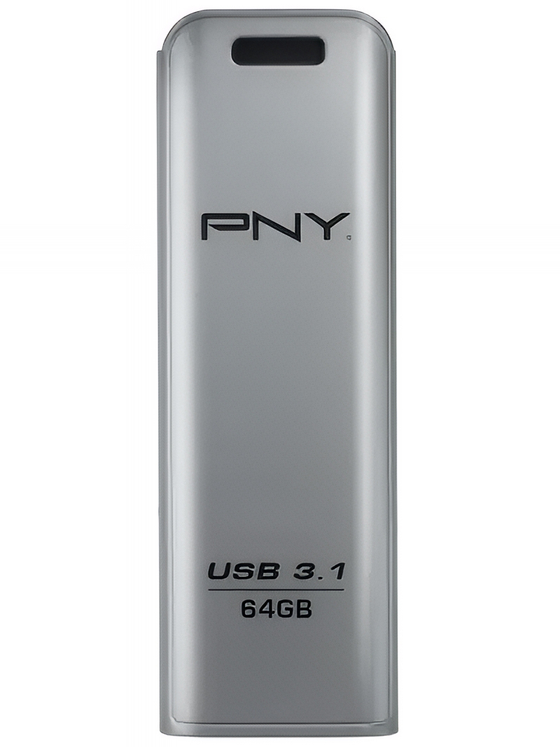 Memorie Externa USB-A 3.1 PNY Elite Steel, 64Gb FFD64GESTEEL31G-EF 