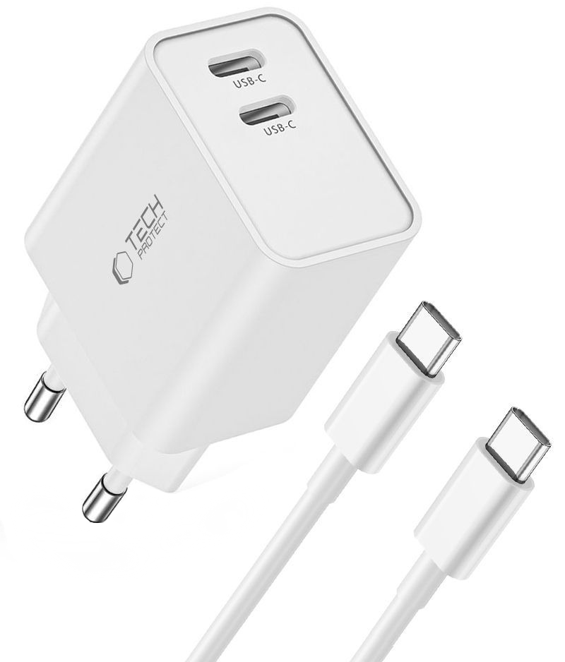 incarcator-retea-cu-cablu-usb-c-tech-protect-c35w-2C-35w-2C-3a-2C-2-x-usb-c-2C-alb-