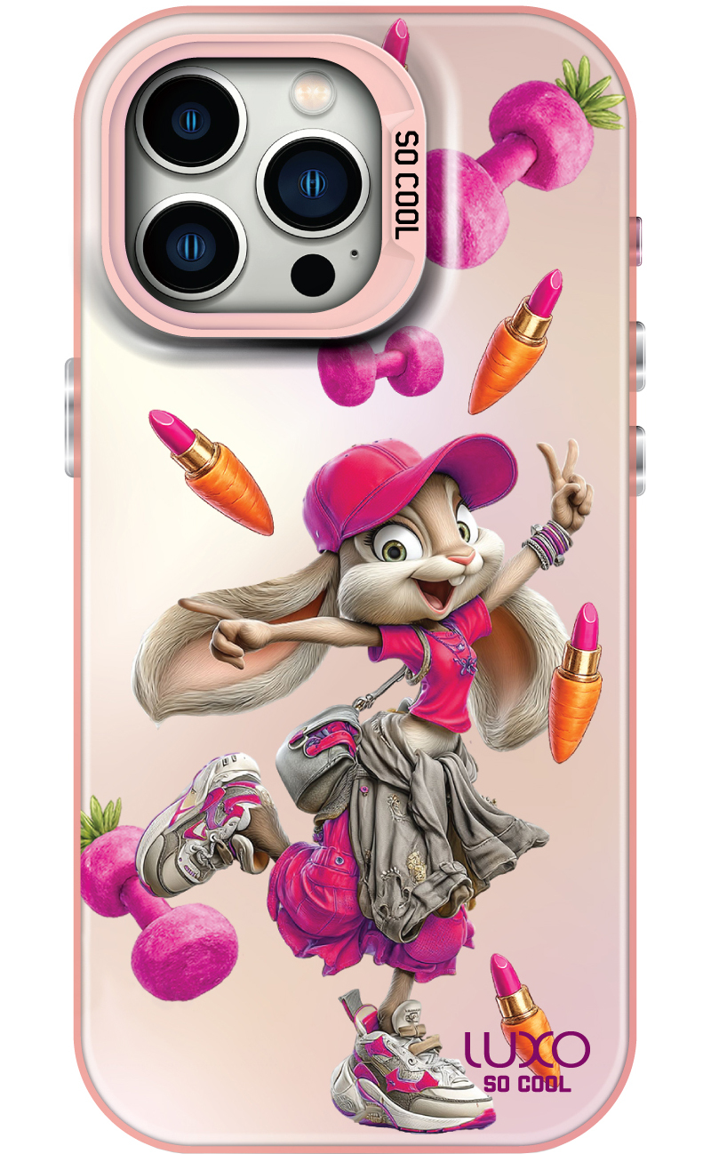 Husa pentru Samsung Galaxy A15 5G A156 / A15 A155, LUXO So CooL, ArcadiA Rabbit, Multicolor 