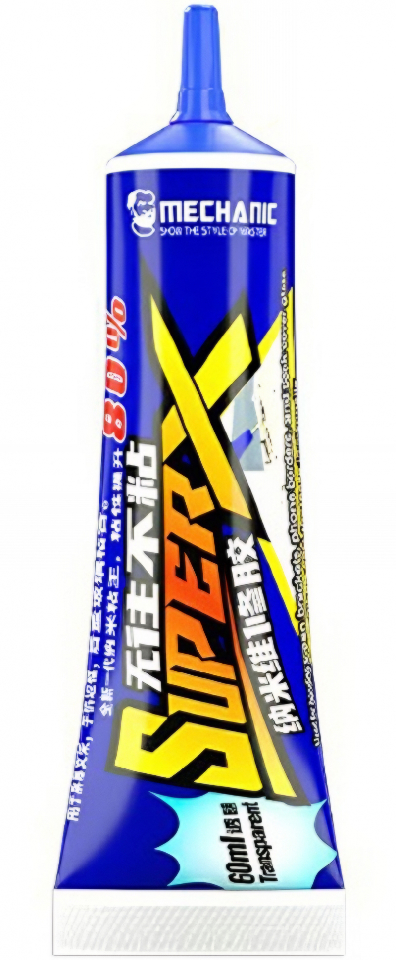 Adeziv Lichid Mechanic Super X, 60ml, Transparent 