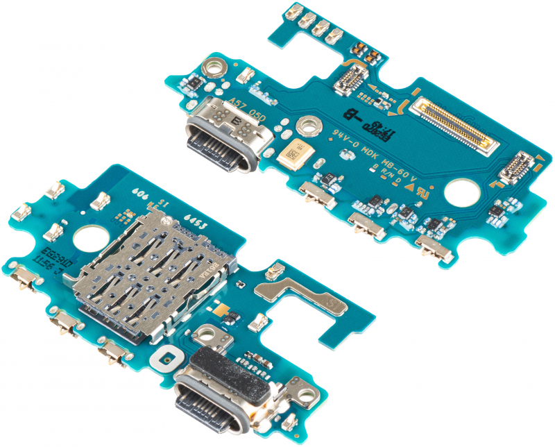 Charging Connector Board - Microphone - SIM Reader Module Samsung Galaxy A57 5G, Service Pack GH96-20947A Charging Connector Board - Microphone - SIM Reader Module Samsung Galaxy A57 5G, Service Pack GH96-20947A