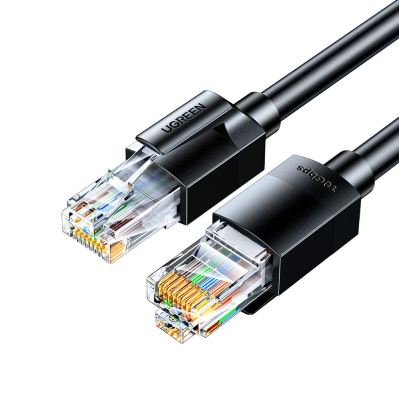 Cablu Retea UGREEN NW315, UTP, Cat6A, 15m, Negru Cablu Retea UGREEN NW315, UTP, Cat6A, 15m, Negru