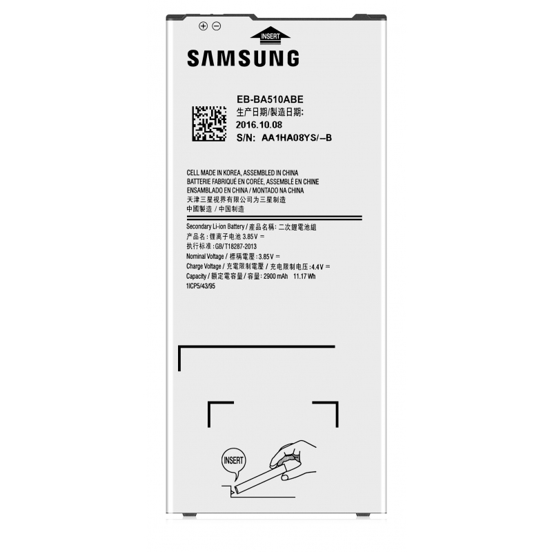 pamper secondary vitality Acumulator Samsung EB-BA510AB | GSMnet.ro